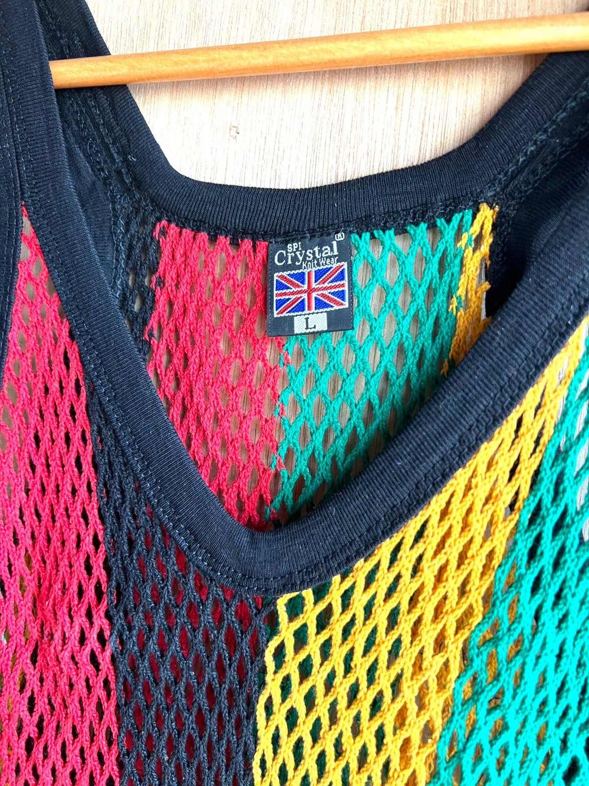 新品 アミシャツ 網シャツ ラガマフィンシャツ BACANCES L 新品 アミシャツ 網シャツ ラガマフィンシャツ BACANCES L