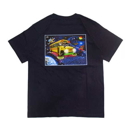 ROYAL MAJESTY /REGGAE BUS INTO THE UNIVERSE T-SHIRTS【NAVY】