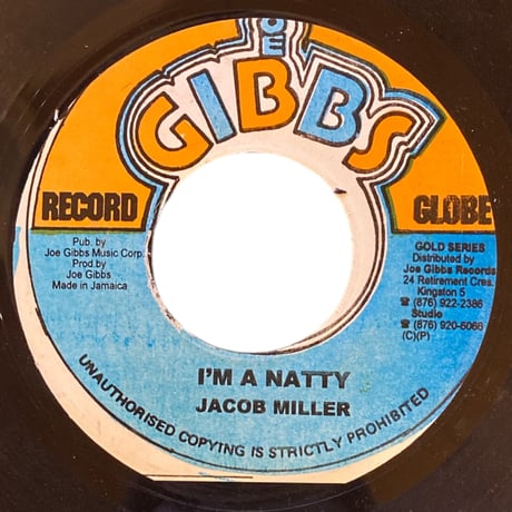 I'M A NATTY / JACOB MILLER (7インチレコード)