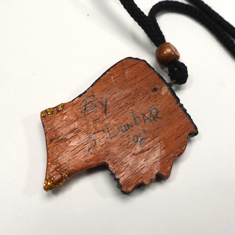 【MK】吾郎作一点物ネックレス 一点物！96年製！J.Dunbar ジャマイカハンドメイド！木彫り