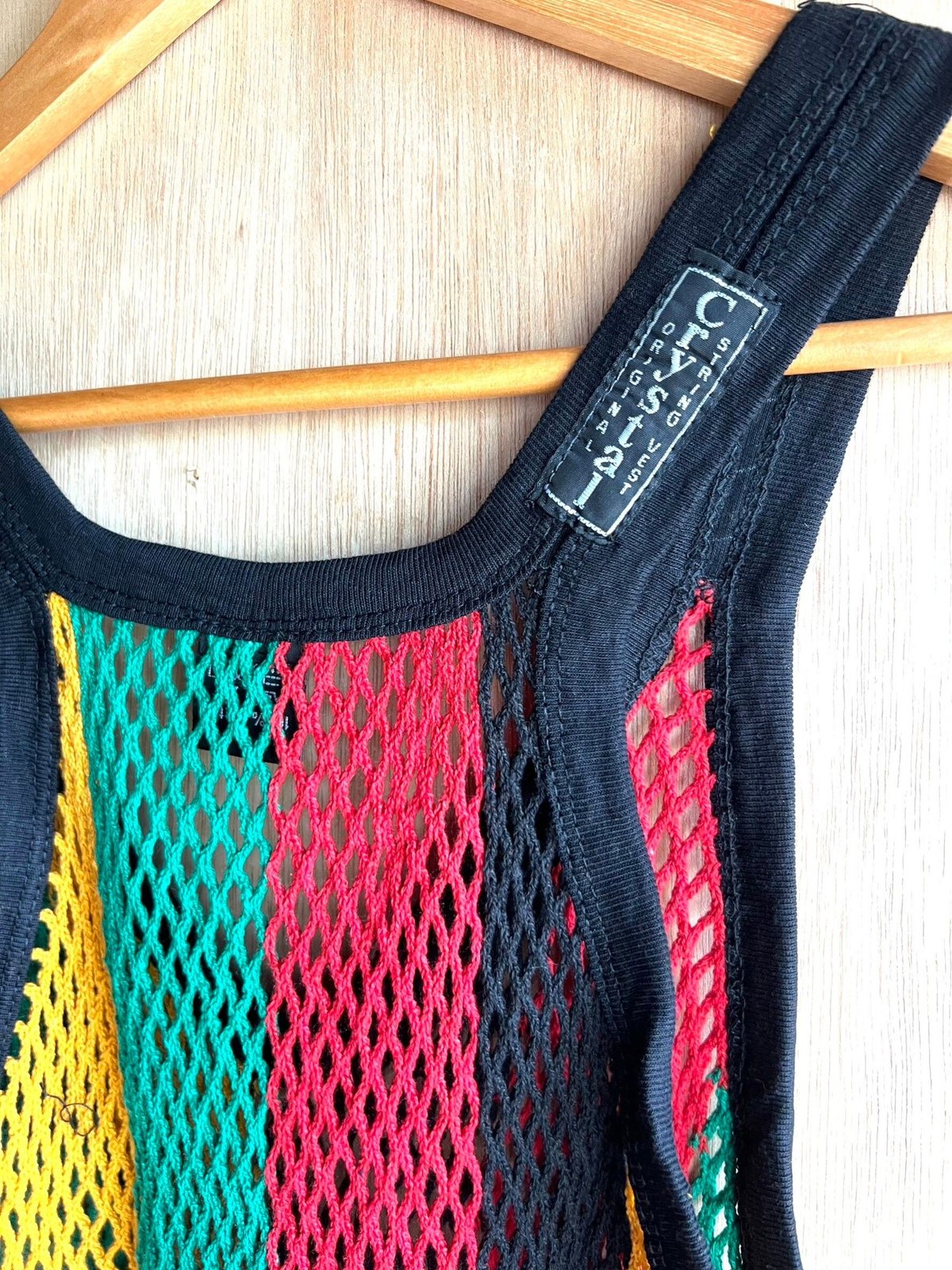 UK直輸入！数量限定！CRYSTAL 網シャツ RASTA | レゲエと