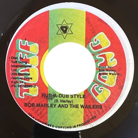 BAD CARD / BOB MARLEY & THE WAILERS (7インチレコード)