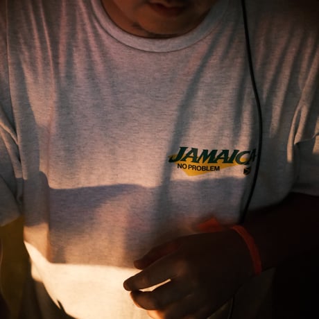 TURTLE MAN's CLUB "TEAM JAMAICA" T-Shirts（BLACK/ASH）