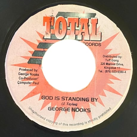 GOD IS STANDING BY / GEORGE NOOKS (7インチレコード)