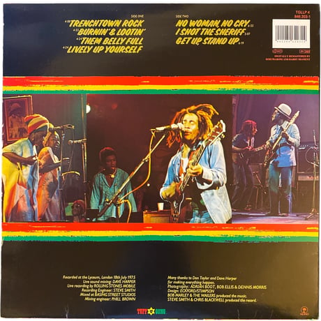 LIVE！ / BOB MARLEY & THE WAILERS (LPレコード)