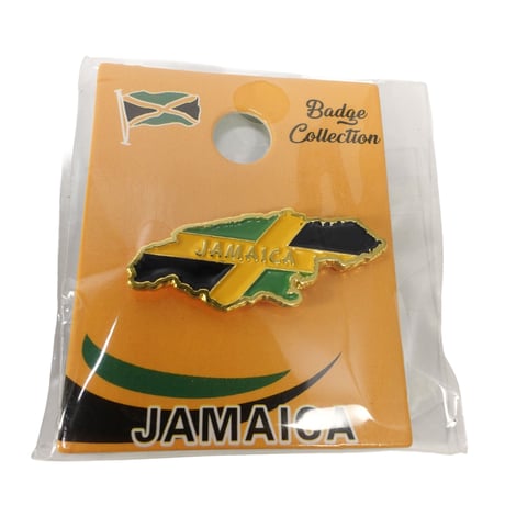 ジャマイカ直輸入　"JAMAICA BADGE COLLECTION" ピンバッ〈数量限定〉