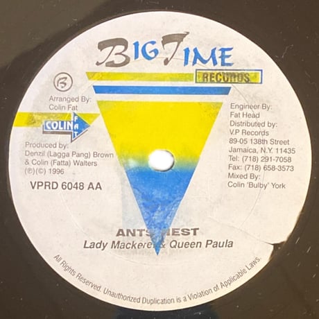 LOOK WORK / ANTS NEST / GENERAL B / LADY MACKEREL & QUEEN PAULA (12インチレコード)