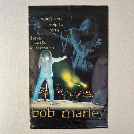 激レアポスター直輸入！1枚限定！BOB MARLEY "REDEMPTION SONG"POSTER