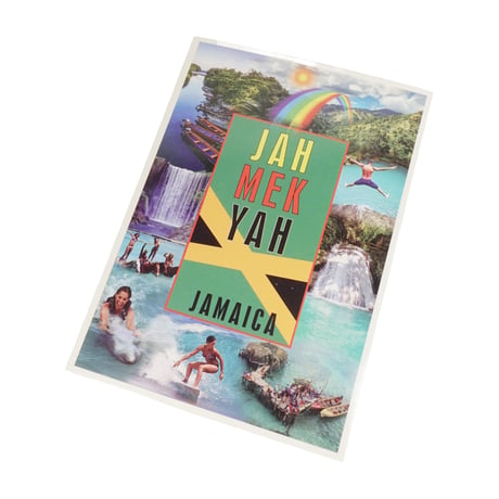 ジャマイカ直輸入　"JAH MEK YAH"　ポストカード