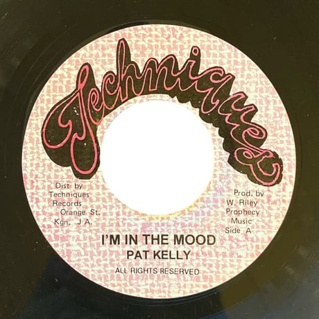I'M IN THE MOOD / PAT KELLY (7インチレコード)