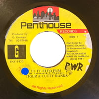 FI FE FI FO FUM / TIGER & CUTTY RANKS (7インチレコード)