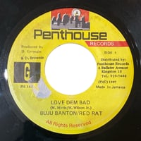 LOVE DEM BAD / BUJU BANTON & RED RAT (7インチレコード)
