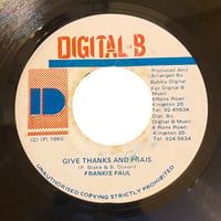 GIVE THANKS AND PRAIS / FRANKIE PAUL (7インチレコード)