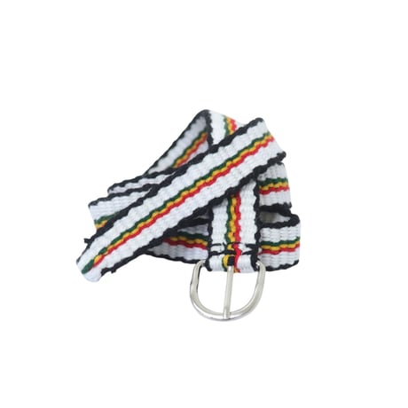 JA直輸入 ベルト Rasta White 1 レギュラーサイズ