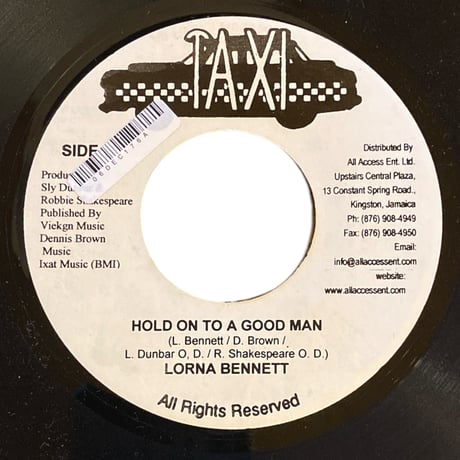 THE REAL THING / HOLD ON TO A GOOD MAN / BITTY McLEAN / LORNA BENNETT (7インチレコード)