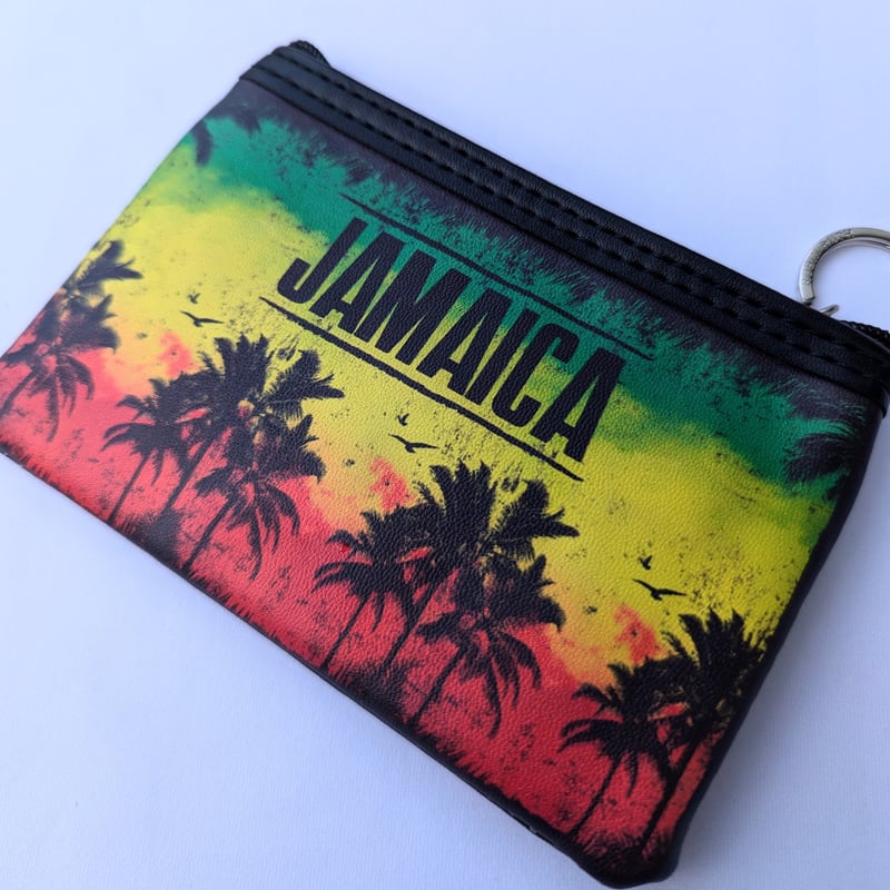 JA直輸入 コインケース 四角 ラスタカラー | レゲエとジャマイカ