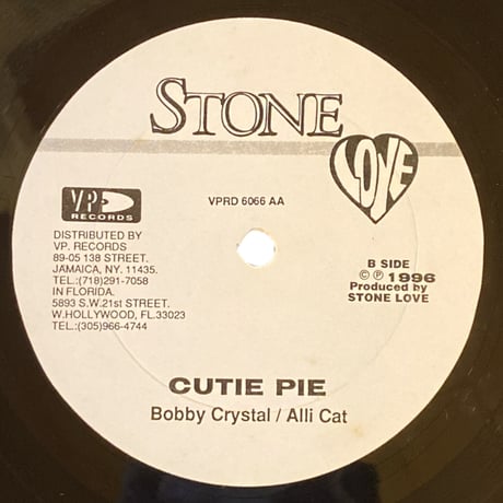GO BABY GO - NITTY KUTCHIE & TONY CURTIS / CUTIE PIE - BOBBY CRYSTAL & ALLI CAT (12インチレコード)