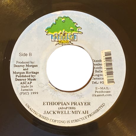 JAH JAH CITY / CAPLETON (7インチレコード)