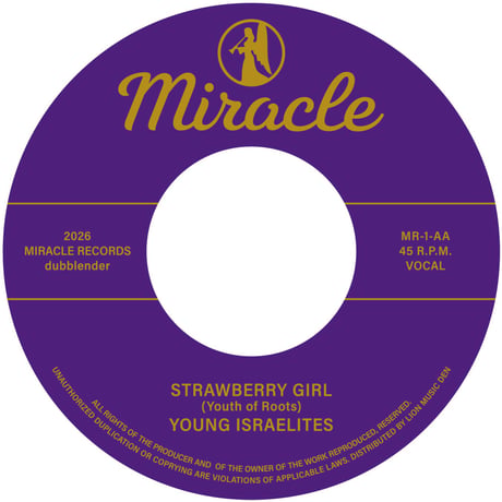 STAY BY MY SIDE c/w STRAWBERRY GIRL / YOUTH OF ROOTS c/w  YOUNG ISRAELITES (7インチレコード) 【予約】