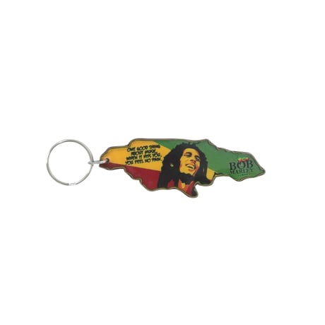 JA直輸入 キーホルダー Bob Marley One Good Thing about Music