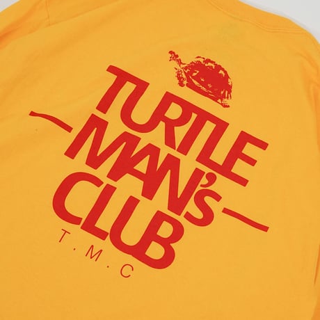 TURTLE MAN's CLUB "TMC復刻デザイン T-SHIRTS"  GOLD YELLOW