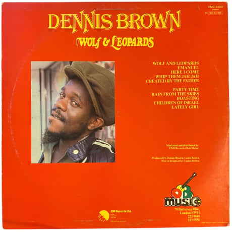 WOLF & LEOPARDS / DENNIS BROWN (LPレコード)