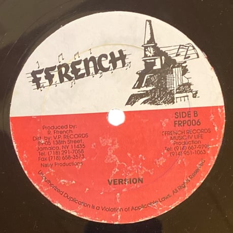 DANGEROUS WOMAN / ROBERT FFRENCH & GENERAL DEGREE (12インチレコード)