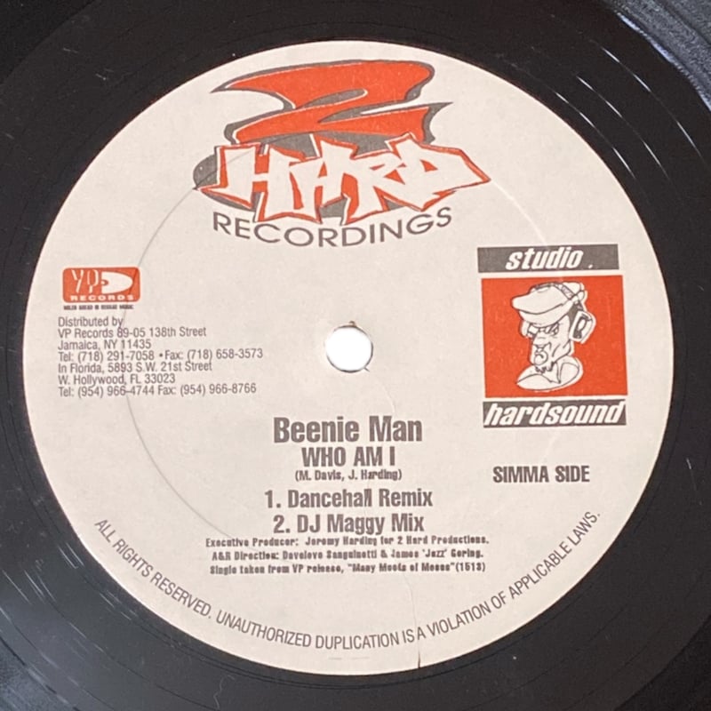 WHO AM I / BEENIE MAN (12インチレコード) | レゲエとジャマイカグッ