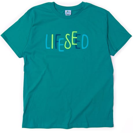 【LIFE SEED】 LOGO T-SHIRTS（MINT）