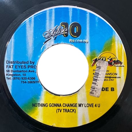 NOTHING GONNA CHANGE MY LOVE 4 U / NASH LAWSON (7インチレコード)