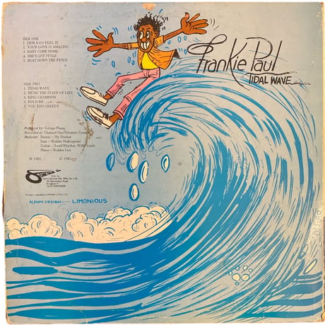 TIDAL WAVE / FRANKIE PAUL (LPレコード)