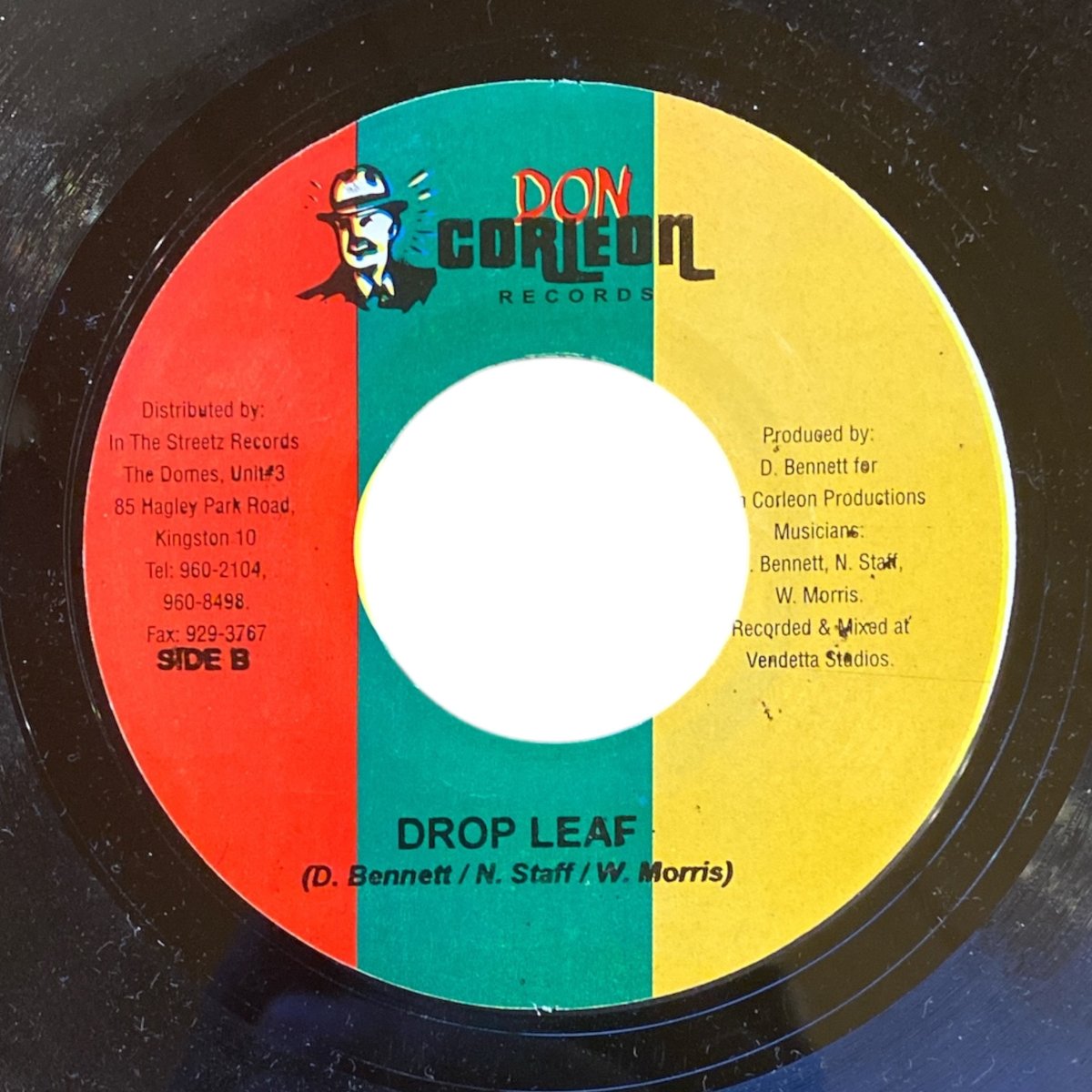 Drop Leaf 良い Riddim Jah Cure/Longing For Jah Cure's Longing For