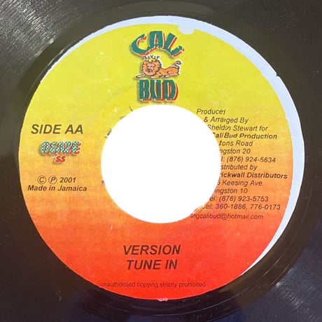 TUNE IN / GREGORY ISAACS & LOUIE CLUTURE (7インチレコード)