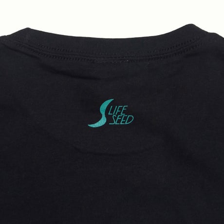 【LIFE SEED】 LOGO T-SHIRTS (BLACK)