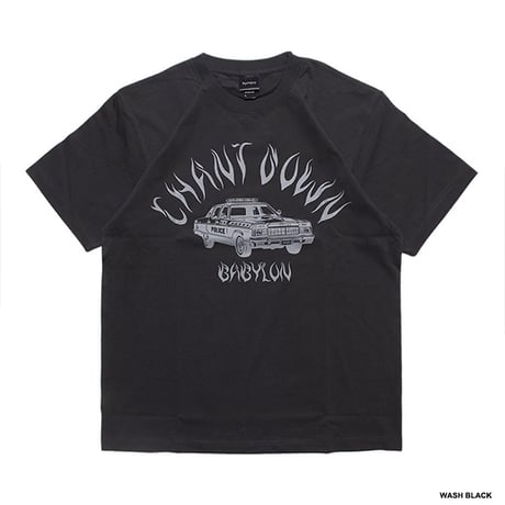 ROYAL MAJESTY / CHANT DOWN BABYLON T-SHIRTS 【WASH BLACK】