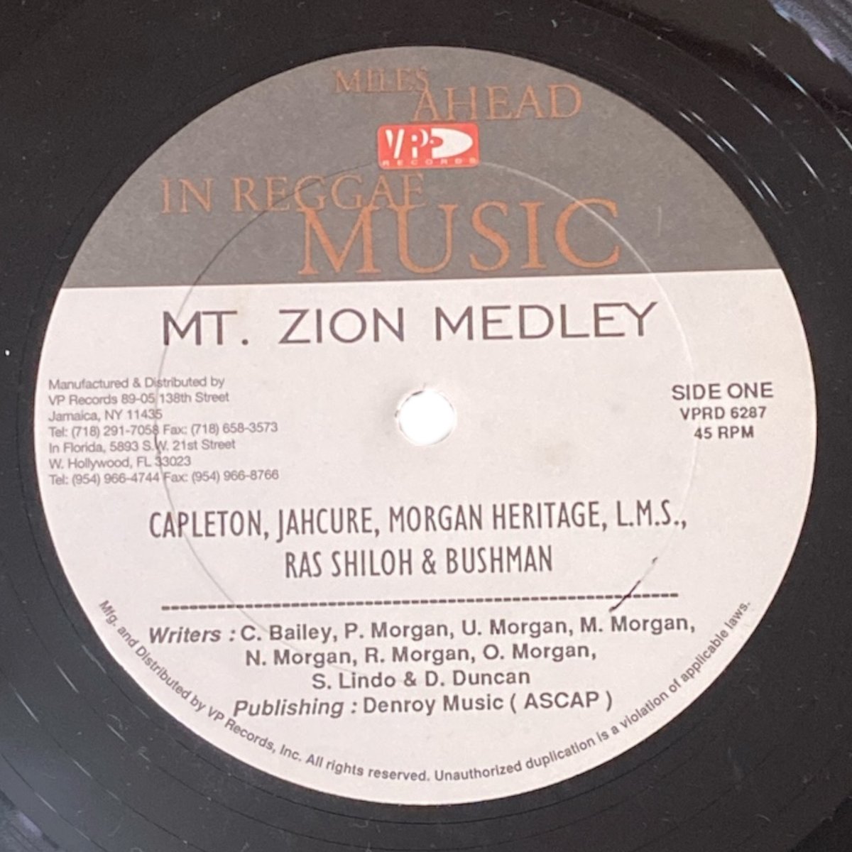 MT. ZION MEDLEY - CAPLETON, JAH CURE, MORGAN HE