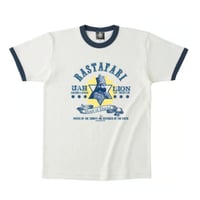 TURTLE MAN's CLUB  "RASTAFARI" Ringer T-Shirt 〈Design by KIE〉【予約】