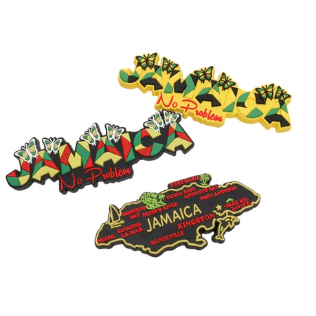 ジャマイカ直輸入　"JAMAICA"　ラバー マグネット〈数量限定〉
