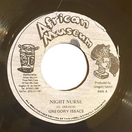 NIGHT NURSE / GREGORY ISAACS (7インチレコード)