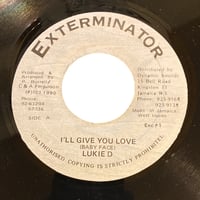 I'LL GIVE YOU LOVE / LUKIE D (7インチレコード)