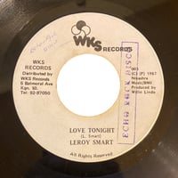 LOVE TONIGHT / LEROY SMART (7インチレコード)