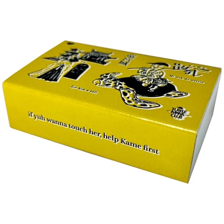 TURTLE MAN's CLUB 灰皿＆マッチ箱入りお香セット