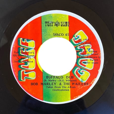 BUFFALO SOLDIERS / BOB MARLEY & THE WAILERS (7インチレコード)