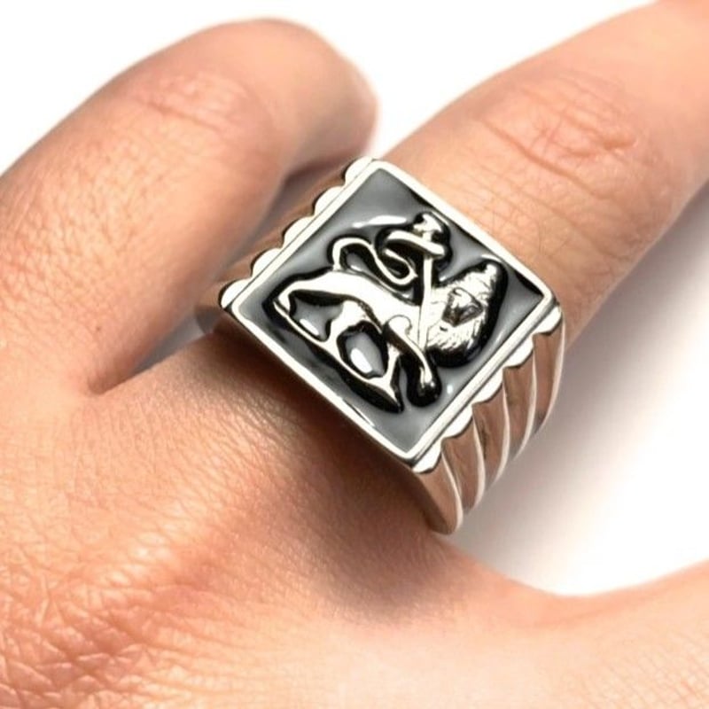 待望の再入荷！海外直輸入！ラスタ「LION RING（ライオンリング 