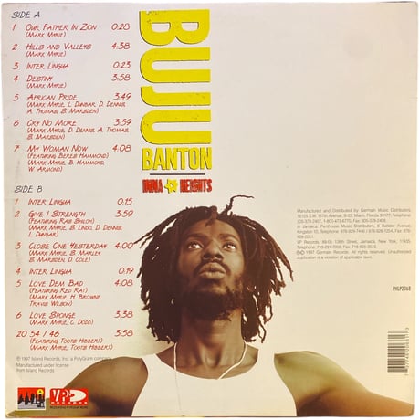 INNA HEIGHTS / BUJU BANTON (LPレコード)