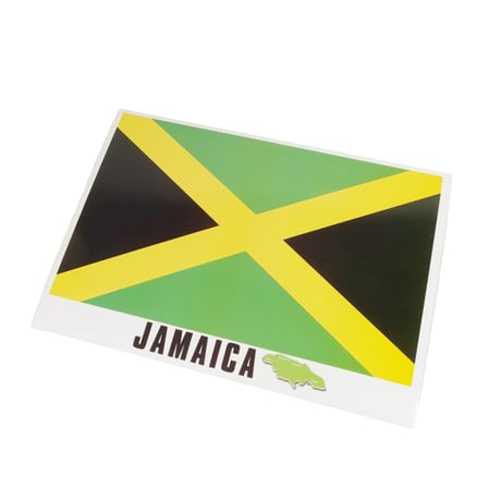 ジャマイカ直輸入　"JAMAICA FLAG"　ポストカード