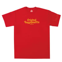 TURTLE MAN's CLUB "Original Raggamuffin" Red T-Shirts Adult&Kids