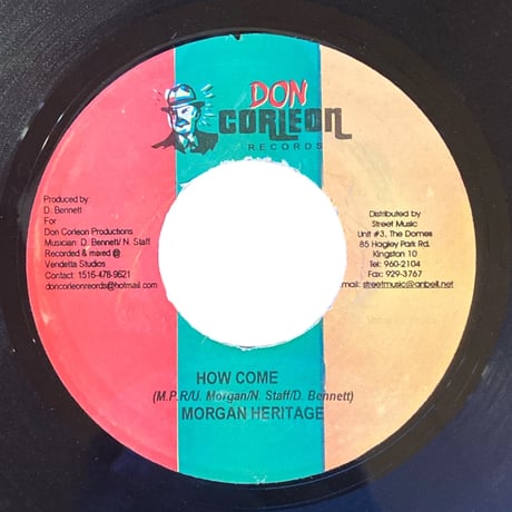 HOW COME / MORGAN HERITAGE (7インチレコード)