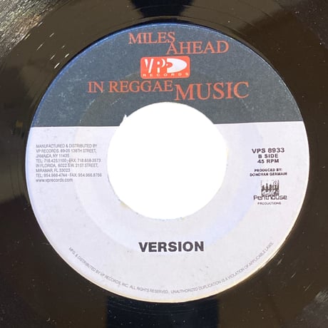 THANKS FE ME PRIDE & JOY / BERES HAMMOND & BUJU BANTON (7インチレコード)