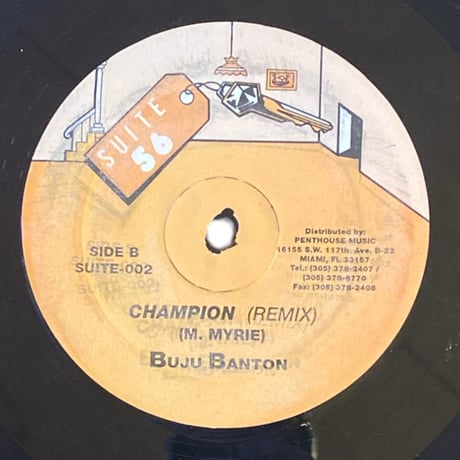 CHAMPION / BUJU BANTON (12インチレコード)